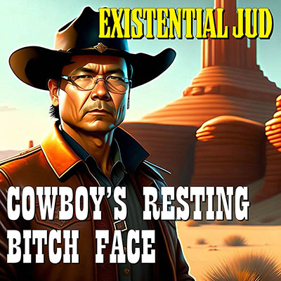 Cowboy's Resting Bitch Face cover